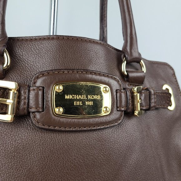 MICHAEL Michael Kors Brown Satchel - Picture 2 of 11